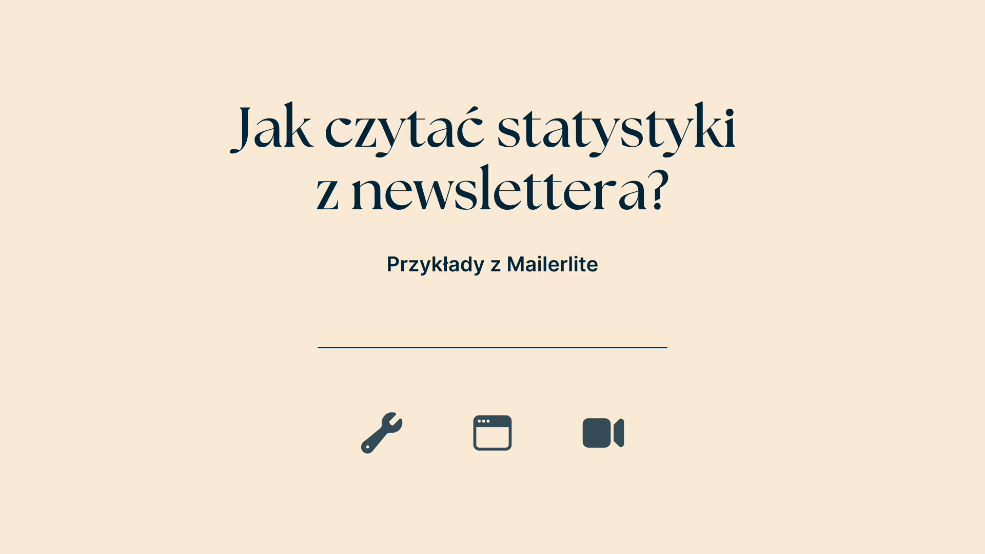 Jak czytac statystyki newslettera przyklady z mailerlite