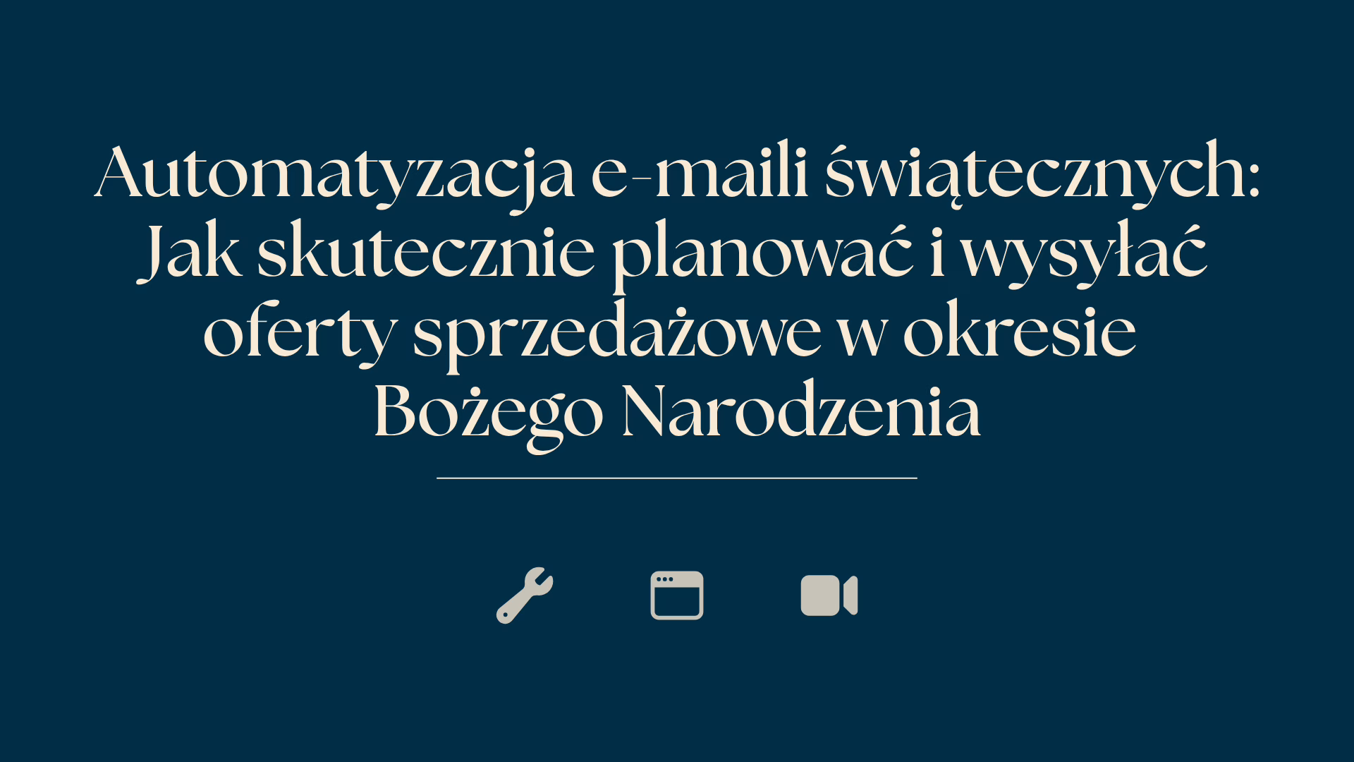 Automatyzacja e maili swiatecznych Jak skutecznie planowac i wysylac oferty sprzedazowe w okresie Bozego Narodzenia