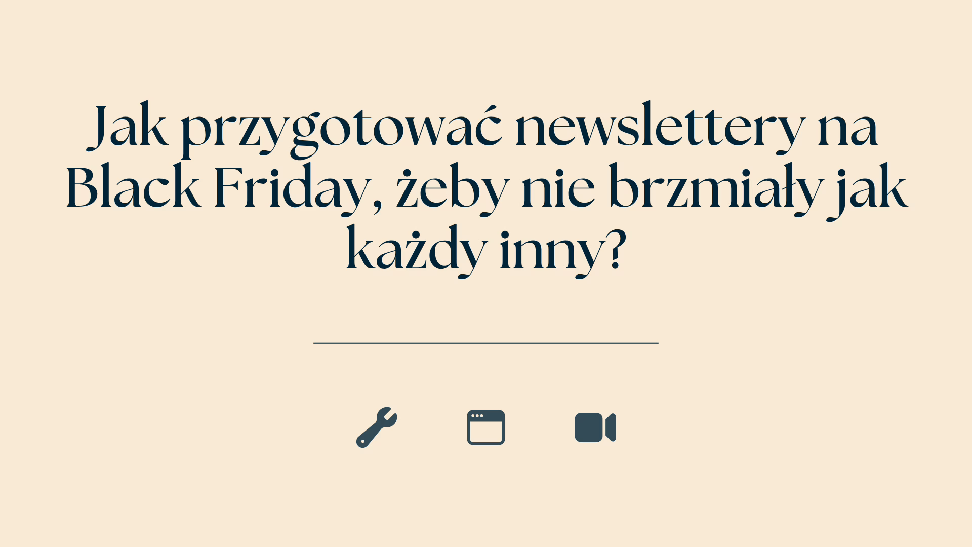 Jak przygotowac newslettery na Black Friday zeby nie brzmialy jak kazdy inny