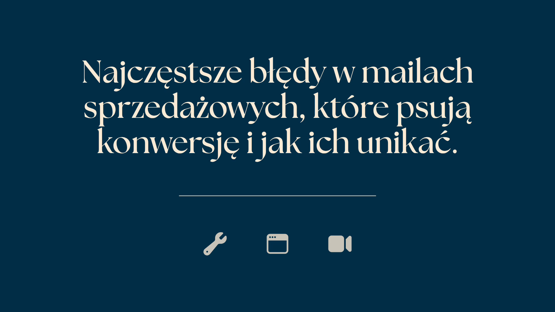 Najczestsze bledy w mailach sprzedazowych ktore psuja konwersje i jak ich unikac