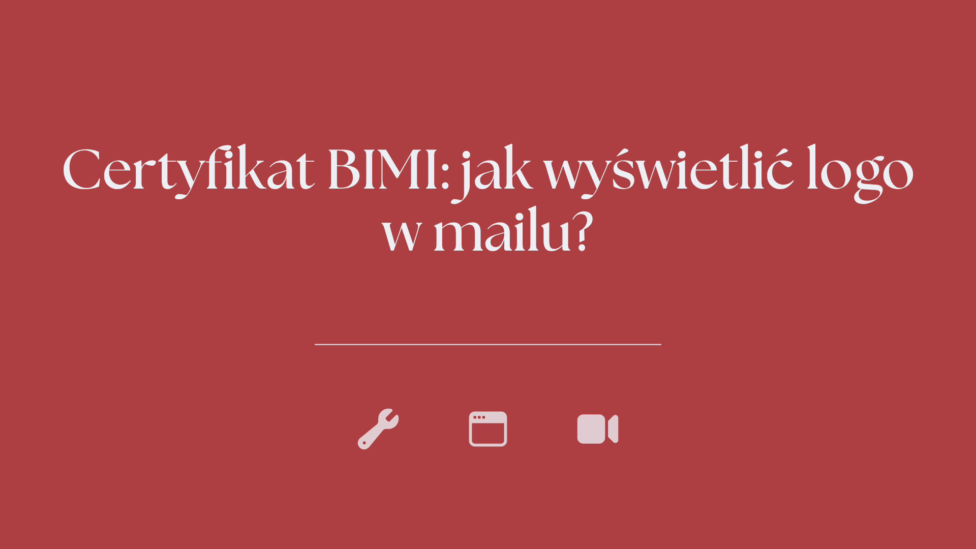 Certyfikat BIMI: jak wyświetlić logo w mailu? (2026)